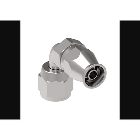 Aeroquip -4 AN Hose, 90 Degree Elbow, Steel, Single FCM1121